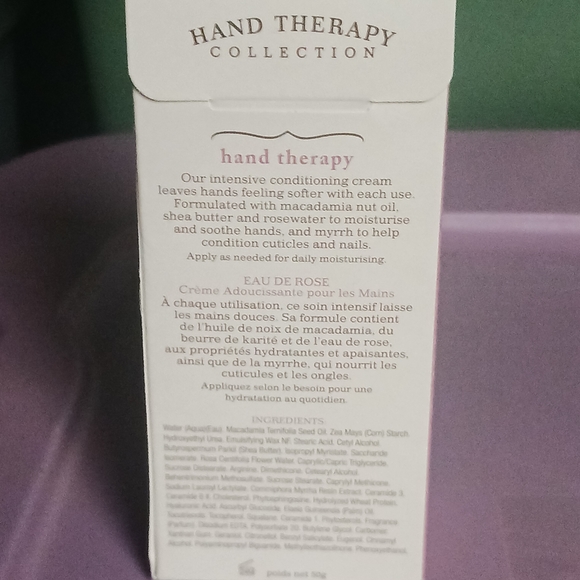 NWT! CRABTREE AND EVELYN ROSEWATER HAND THERAPY 1.8oz - Picture 6 of 8